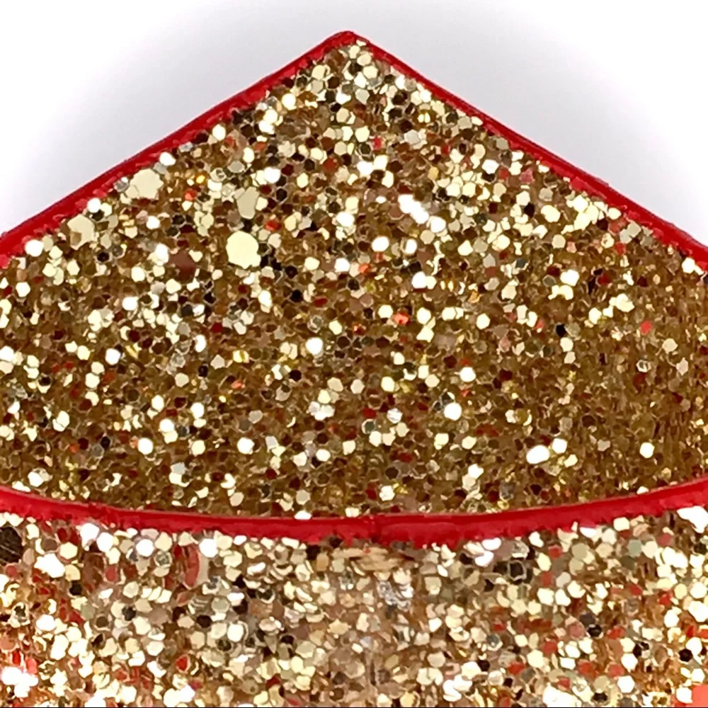 MOSHIQA Gold Glitter Star Crown Tiara Pet Cat Dog Hat Elastic Chihuahua Sparkly